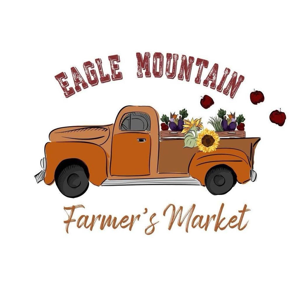 Manna's Kitchen market booth with pepper jelly racks and the logo banner